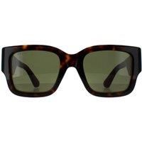 Square Havana with Green and Red Green GG1663S