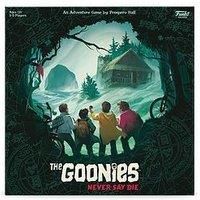 FUNKO GAMES: The Goonies - Never Say Die | Classic Role Playing Strategy Board Game | Includes 8 Miniature Characters | For 2-5 Players Ages 12+