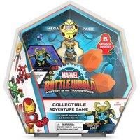 Funko Marvel Battleworld: Series 1 Mystery Of The Thanostones Mega Pack - Loki (Includes 5 Hero Collectables + 1 Exclusive + 13 Battle Cards) - Ideal for Ages 6+