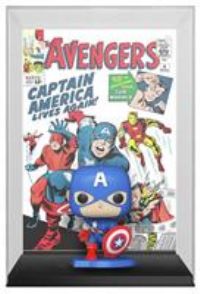 Funko Pop! Comic Cover: Marvel - Marvel Avengers #4 - (1963) - Marvel Comics - Collectable Vinyl Figure - Gift Idea - Official Merchandise - Toys for Kids & Adults - Comic Books Fans