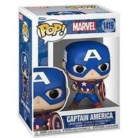 Funko Pop! Marvel: Marvel NC - Captain America - Marvel Comics - Collectable Vinyl Figure - Gift Idea - Official Merchandise - Toys for Kids & Adults - Comic Books Fans - Model Figure for Collectors