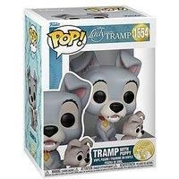 Funko POP! Disney: Lady & the the Tramp - the Tramp With Puppy - Lady and the Tramp - Collectable Vinyl Figure - Gift Idea - Official Merchandise - Toys for Kids & Adults - Movies Fans