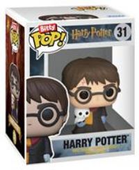 Funko Bitty Pop! HP GoF - Harry 4pk and A Surprise Mystery Mini Figure - 0.9 Inch (2.2 Cm) - Harry Potter Collectable - Stackable Display Shelf Included - Gift Idea - Party Bags Stocking