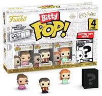 Funko Bitty Pop! HP GoF - Hermione 4 Pack and A Surprise Mystery Mini Figure - 0.9 Inch (2.2 Cm) - Harry Potter Collectable - Stackable Display Shelf Included - Gift Idea - Party Bags Stocking