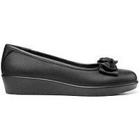 Hotter Women's Jade Slip On Ballerina Pumps Suede Slip On Adult Dress Shoes