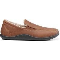 Hotter Men's 'Relax' Slippers in Tan | Size: 12