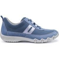Hotter Women's Extra Wide " Leanne II' Active Shoes in Mid Blue | Size: 6.5