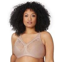 Glamorise Full Figure Plus Size MagicLift Minimizer Bra Wirefree #1003