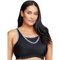 Glamorise No-Bounce Camisole Sports Wirefree Bra 1066 (Women/'s & Women/'s Plus) Black