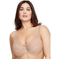 Glamorise Full Figure Plus Size Wonderwire Minimizer Bra Underwire #9003