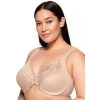 Glamorise Full Figure Plus Size Front-Closure Cotton Wonderwire Bra Underwire #1241