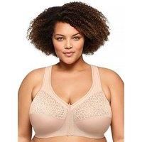 Glamorise MagicLift Front-Closure Racerback Wirefree Bra 1206 (Women/'s & Women/'s Plus)