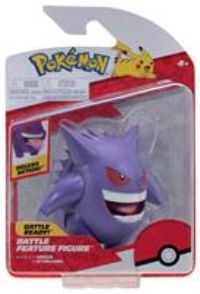Pokemon Gengar 4.5 Inch Battle Feature Figure