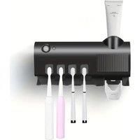 Uv Toothbrush Holder And Steriliser In 2 Colours - Black