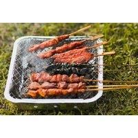 Portable Disposable Charcoal Grill - 60 Min Burn