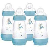 Mam 24 Mam Easy Start 260Ml Bottle Set 4Pk - Blue