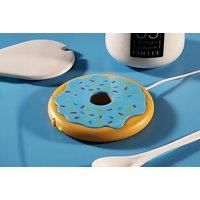 Usb Powered Biscuit Cup Warmer Mat In 2 Colours - Blue