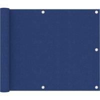 Balcony Screen Blue 75x400 cm Oxford Fabric