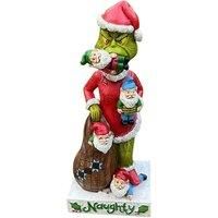 Charming Grinch Inspired Gnome Festive Decoration