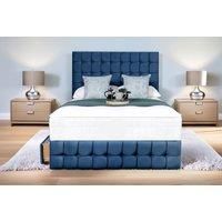 Pink Plush Velvet Divan Bed Set & Mattress - Optional Drawers