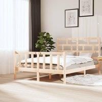 Bed Frame Solid Wood Pine 160x200 cm
