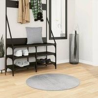 Rug IZA Short Pile Scandinavian Look Grey £ 80 cm