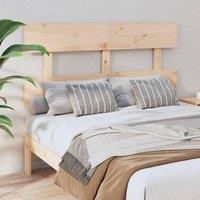 Bed Headboard 164x3x81 cm Solid Wood Pine