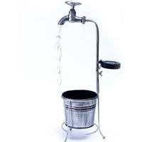 2-In-1 Solar Powered Tap & Planter Garden Decoration