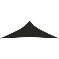 Sunshade Sail 160 g/m Black 2.5x2.5x3.5 m HDPE