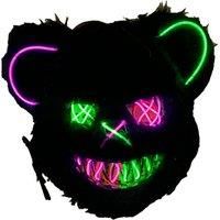 Scary Cold Light Bear Or Rabbit Halloween Mask