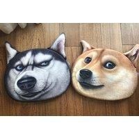 Novelty Dog Memory Foam Cushion - Four Designs & Two Sizes!