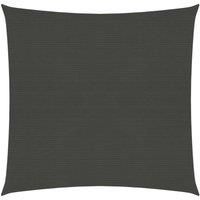 Sunshade Sail 160 g/m Anthracite 3x3 m HDPE