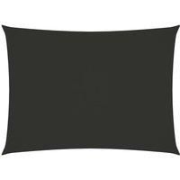 Sunshade Sail Oxford Fabric Rectangular 2.5x4 m Anthracite