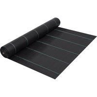 Weed & Root Control Mat Black 2x150 m PP