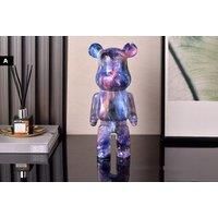 Quirky Bearbrick-Inspired Home Decor Ornament - Multiple Options - Brown
