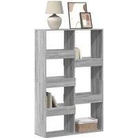 Bookcase Grey Sonoma 100x33x155.5 cm Engineered Wood