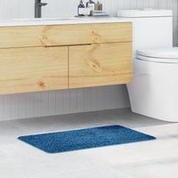 Bath Mat Rectangular Blue 50x80 cm Polypropylen Non-Slip
