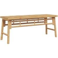 Garden Bench 110x38x45 cm Bamboo