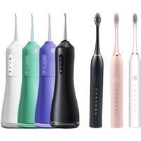Ordo-Inspired Electric Toothbrush & Flosser Bundle - Multiple Colours