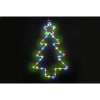Christmas Tree Shaped Led Lights - Colourful Or Warm