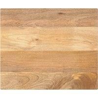 Table Top 60x50x3.8 cm Rectangular Solid Wood Mango