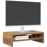 Monitor Stand Artisan Oak 42x24x13 cm Engineered Wood
