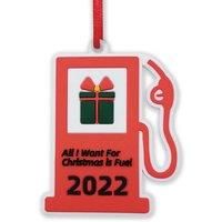 Novelty 'All I Want For Christmas Is Fuel' Decoration