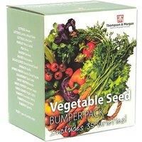 Bumper 35-Pack Vegetable Seed Kit & Garden Snips