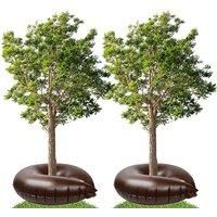 2 Pack 10 Gallon Tree Watering Ring Bag