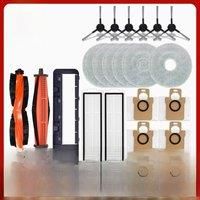 For Xiaomi Robot Vacuum X20 Pro / D102GL Parts Accessories Main Brush Side Brush Hepa Filter Mop