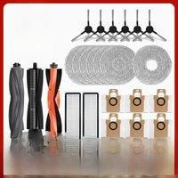 For Dreame L20 Ultra Robot Vacuum Spare Parts Rubber Main Side Brushes Mop Cloths HEPA Filters Dust Bag Accessories Replacement