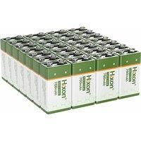 Hixon 9V Rechargeable Battery 760mAh 6F22 Micro USB 9v Li-ion Lithium Batteries For Multimeter