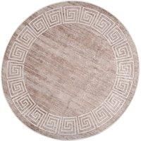 Rug Washable 120 cm Beige Anti Slip