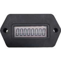 Digital Hour Meter,LCD Accumulate Timer,636V DC/AC Hour Meter Resettable Counter 999999.59H Snap